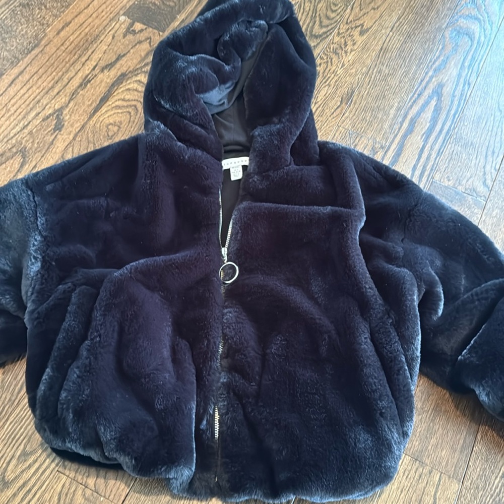 TopShop faux fur jacket